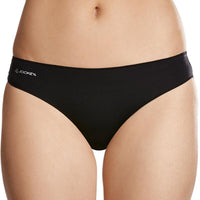 Jockey No Panty Line Promise Next Generation Microfiber Bikini -Black