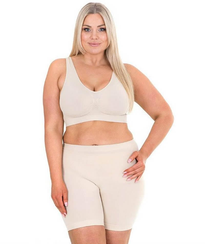 Sonsee High Back Comfort Bra - Nude Bras