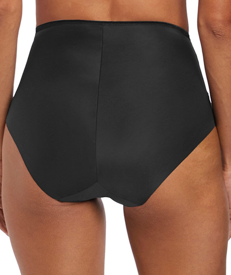 Fantasie Illusion High Waist Brief - Black Knickers XS Black 