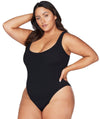 Artesands Arte Eco Kahlo One Size One Piece Swimsuit - Black Swim