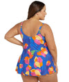 Artesands Au Contraire Delacroix Cross Over D-G Cup Swimdress - Blue Swim