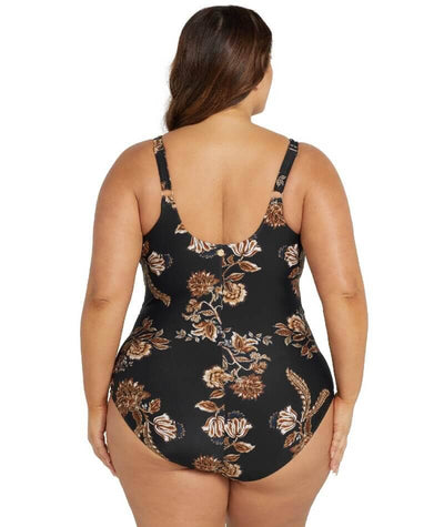 Artesands Chantique Delacroix Cross Front D-G Cup One Piece Swimsuit - Black Swim