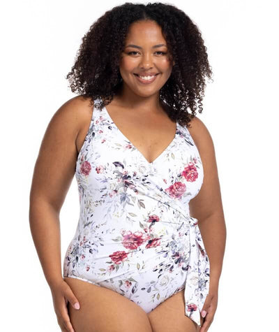 Artesands Clementine Hayes D-DD Cup One Piece Swimsuit - White Swim