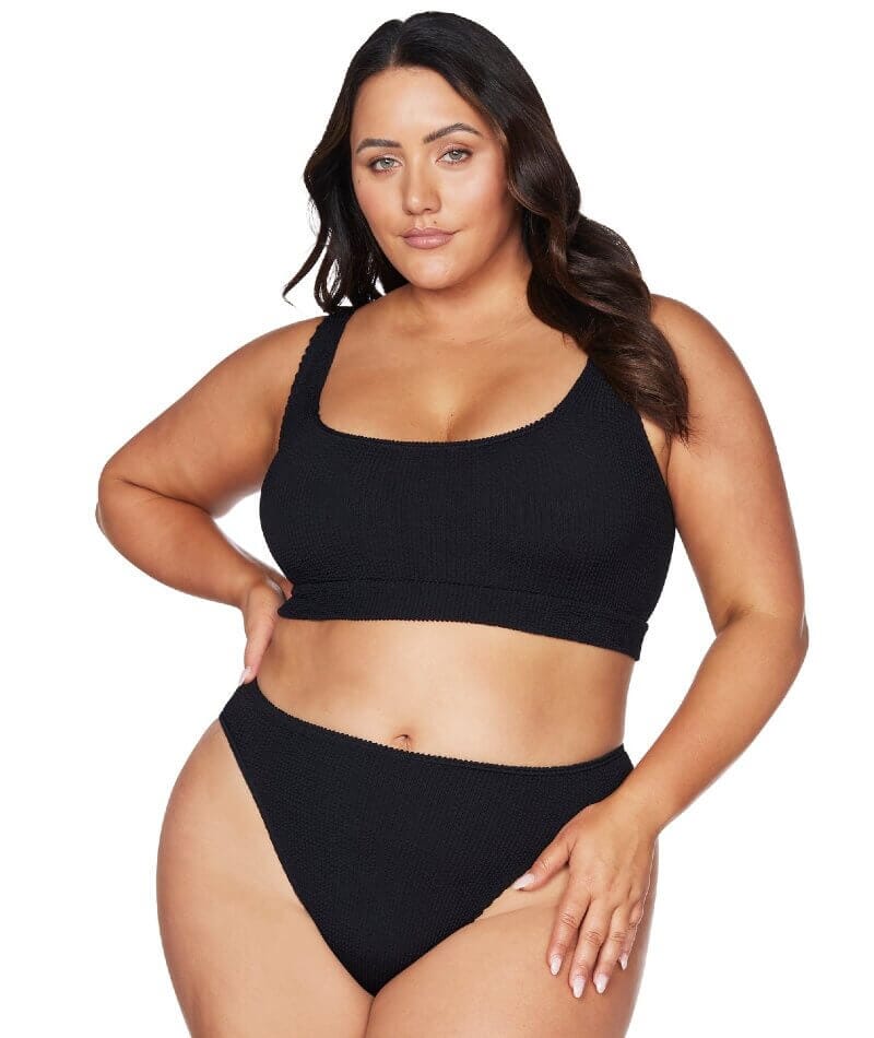 Artesands Eco Kahlo One Size Bikini Set - Black Swim