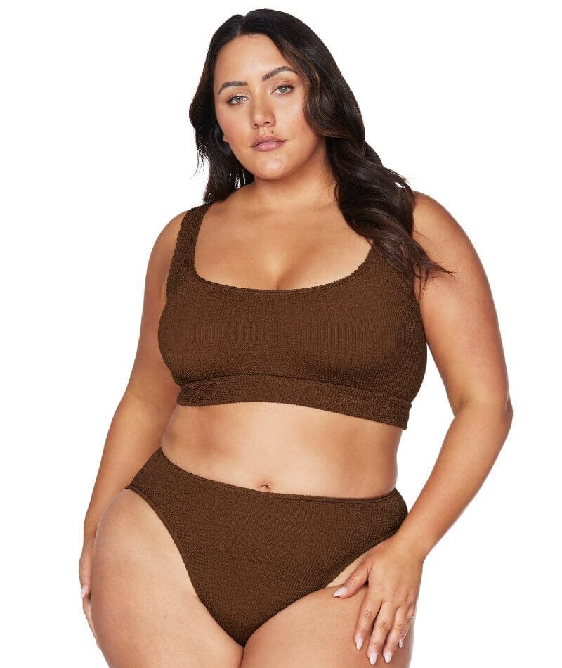 Artesands Eco Kahlo One Size Bikini Set - Mocha Swim