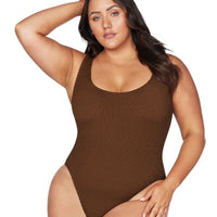 Artesands Eco Kahlo One Size One Piece Swimsuit - Mocha
