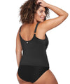 Artesands Hues Delacroix D-G Cup Wire-free Tankini Top - Black Swim