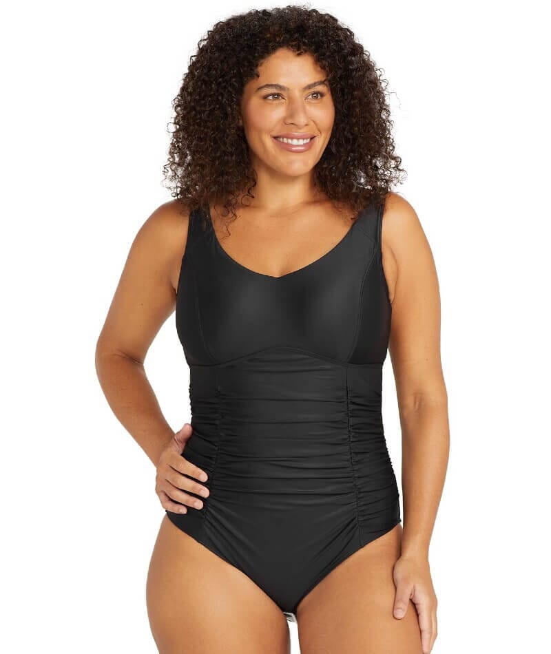 Ladies Split Swimsuit plus Size Swim Dresses for Women Underwire