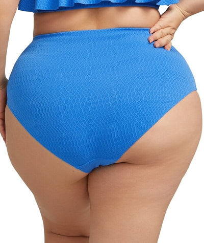 Artesands Nefertiti Renoir High Waist Swim Brief - Blue Swim