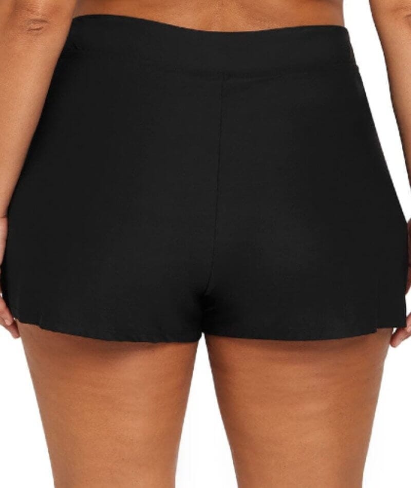Artesands Recycled Hues Delacroix High Waist Swim Short - Black Swim