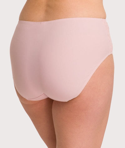 Ava & Audrey Jacqueline Full Brief with Lace - Blush Knickers