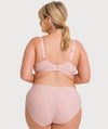Ava & Audrey Jacqueline Full Brief with Lace - Blush Knickers