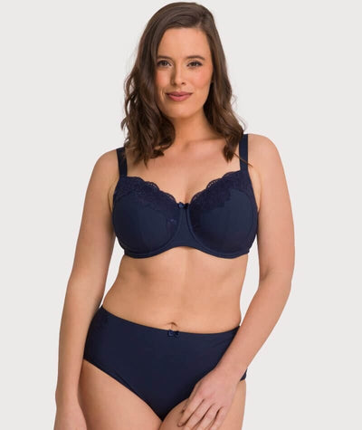 Ava & Audrey Jacqueline Full Cup Underwired Bra - Sapphire Bras