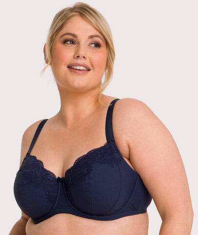 Ava & Audrey Jacqueline Full Cup Underwired Bra - Sapphire Bras