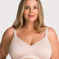 Ava & Audrey Lauren Wire-free Comfort Bra - Cappuccino