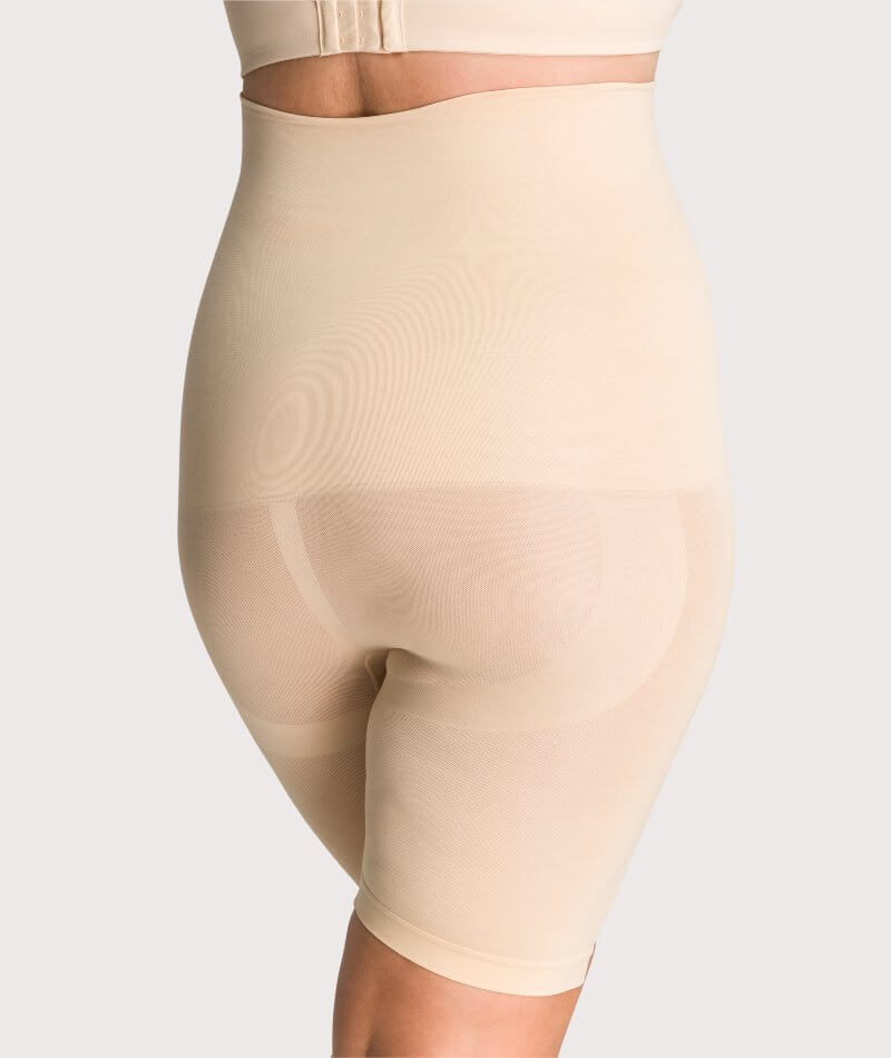 Underbliss Seamless Smoothing High Waist Thigh Short - Nude Shapewear