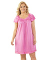 Exquisite Form Flutter Sleeve Gown - Perfumed Rose Sleep / Lounge M Perfumed Rose