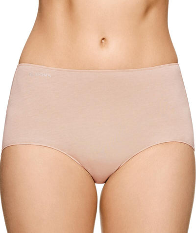 Jockey No Panty Line Promise Next Generation Cotton Full Brief - Silk Beige Knickers 5