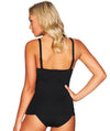 Sea Level Essentials Cross Front B-DD Cup Singlet Top - Black Swim