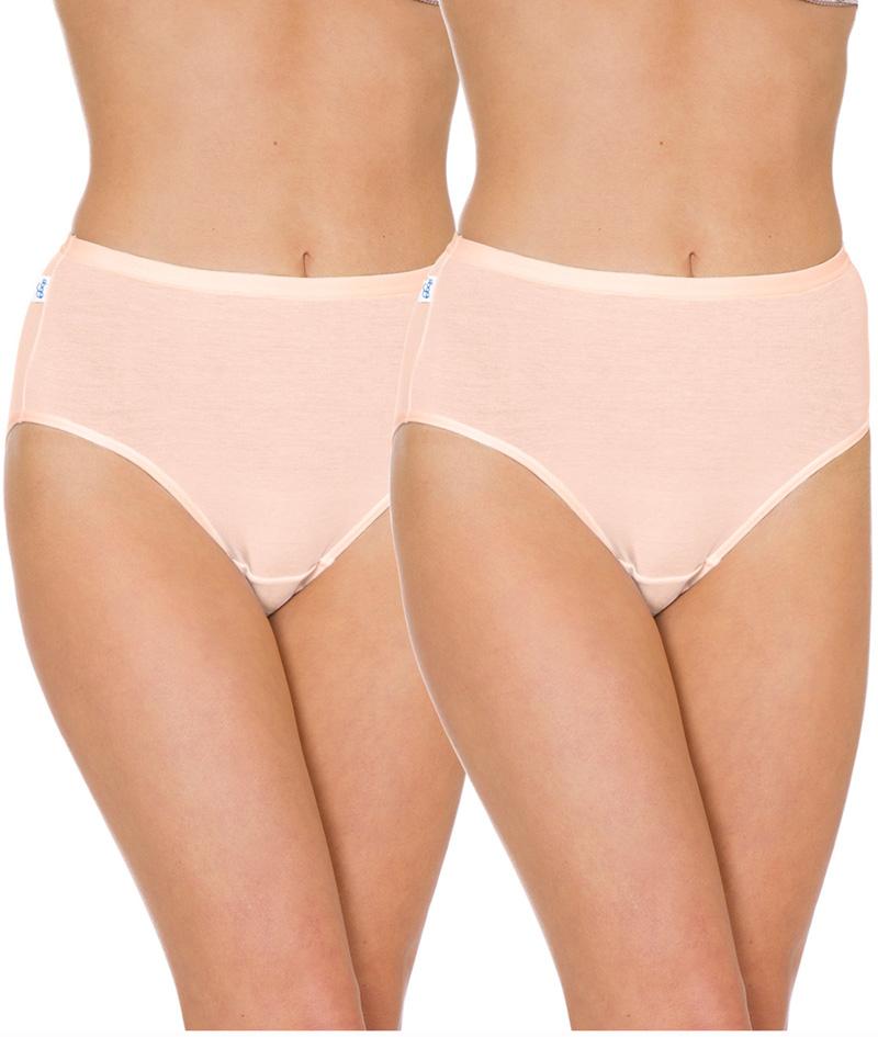 Sloggi Hikini 2 Pack Brief - Fresh Powder Knickers 8 