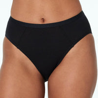 Bendon Body Cotton High Cut Brief - Black