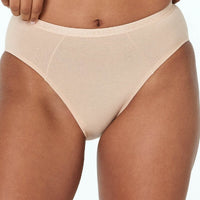 Bendon Body Cotton High Cut Brief - Natural