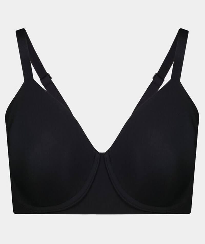 Bendon Comfit Collection Contour Full Coverage Bra - Black - Curvy