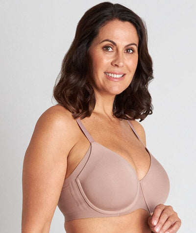 Bendon Comfit Collection Contour Full Coverage Bra - Mocha - Curvy Bras