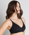 Bendon Comfit Collection Soft Cup Wire-free Plunge Bra - Black Bras