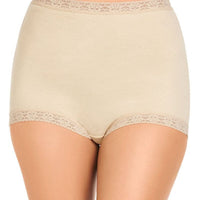 Bendon Cotton High Waist Full Brief - Naturelle