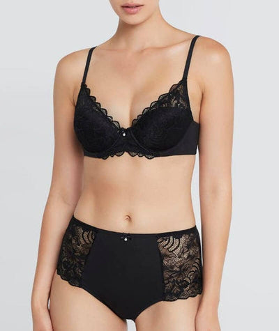 Bendon Embrace Full Brief - Black Knickers