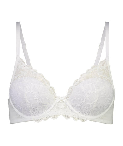 Bendon Embrace Full Coverage Contour Bra - White Bras