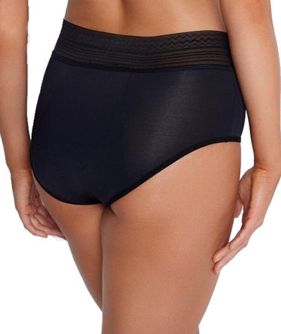 Bendon Flo Heavy Full Brief - Black Knickers