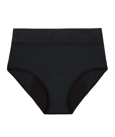 Bendon Flo Heavy Full Brief - Black Knickers