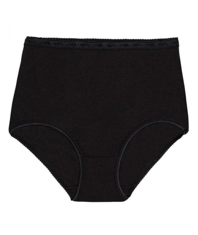 Bendon Freedom Maxi Brief - Black Knickers