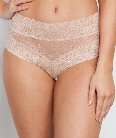Bendon Lace High Rise Brief - Latte Knickers