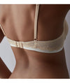 Me. by Bendon Geometric Lace Full Coverage Contour Bra - Toasted Almond/Pristine Bras