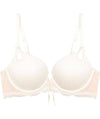 Me. by Bendon Keyhole Boost Bra - Pristine/Silver Peony Bras