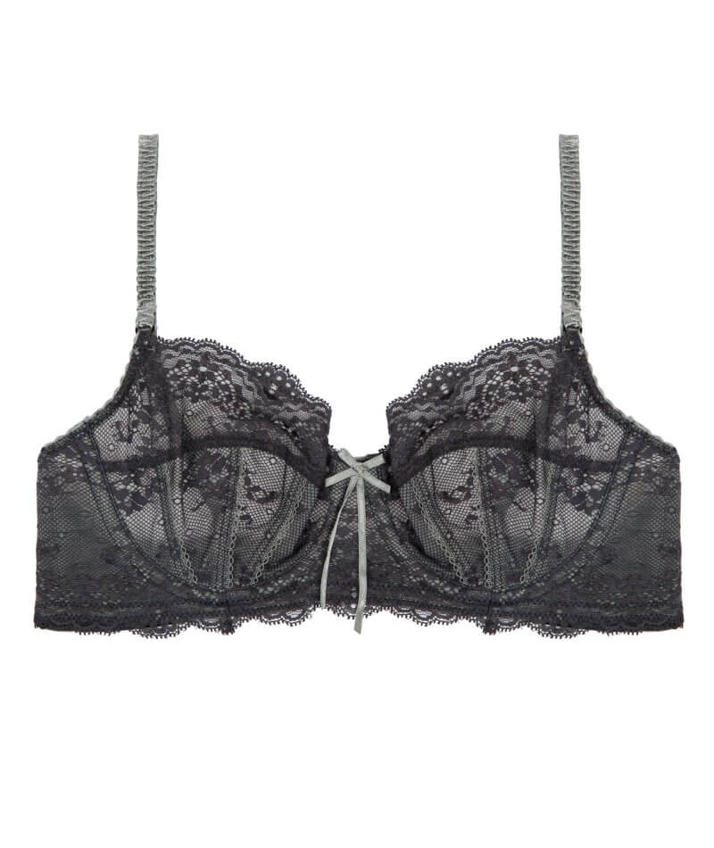 Me. by Bendon Sofia Underwire Bra - Jet/Pewter Bras