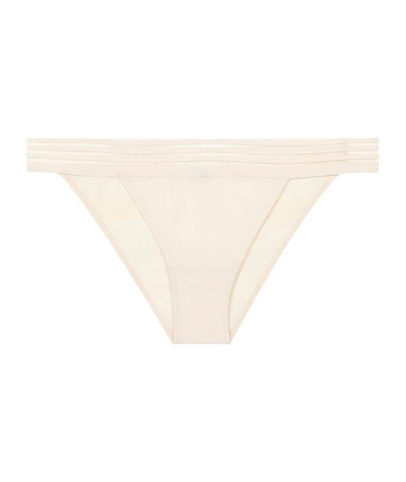 Me. by Bendon Stripe Elastic & Papertouch Cheeky Pant - Silver Peony Knickers