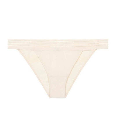 Me. by Bendon Stripe Elastic & Papertouch Cheeky Pant - Silver Peony Knickers