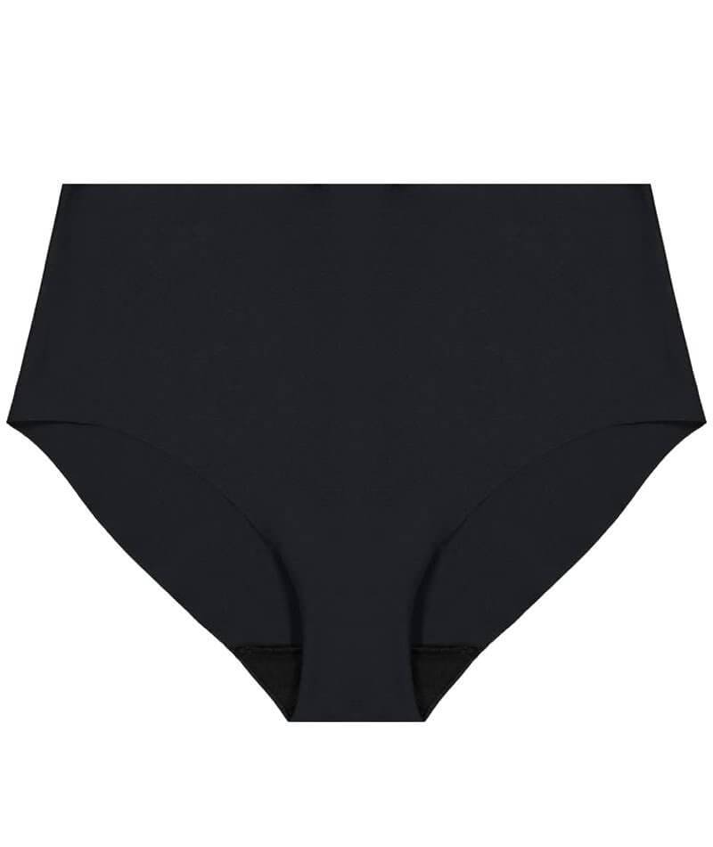 Bendon No Show High Rise Brief - Black Knickers