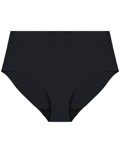 Bendon No Show High Rise Brief - Black Knickers