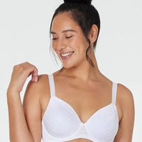 Bendon Rita Full Coverage Contour Bra - White