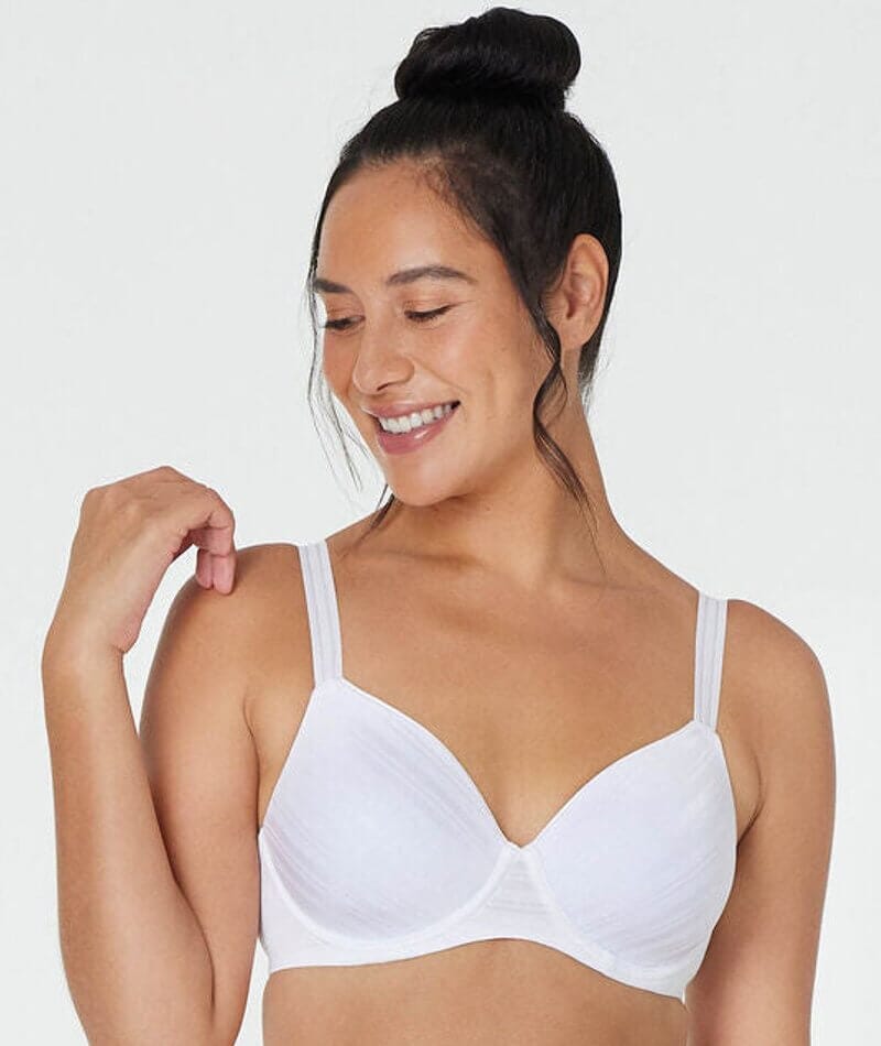 Bendon Rita Full Coverage Contour Bra - White Bras
