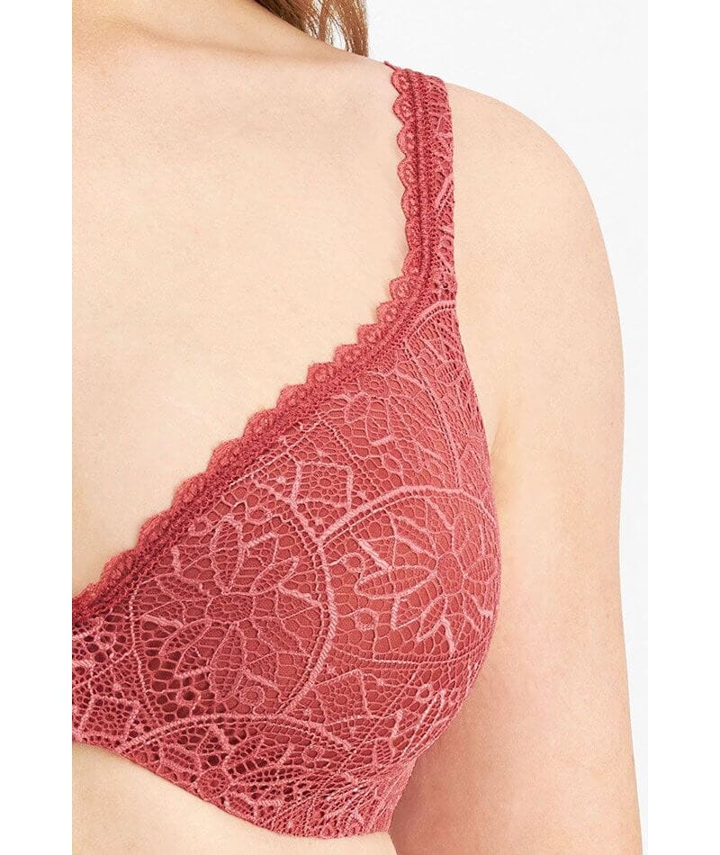 Berlei Barely There Lace Contour Bra - Copper Rouge Bras