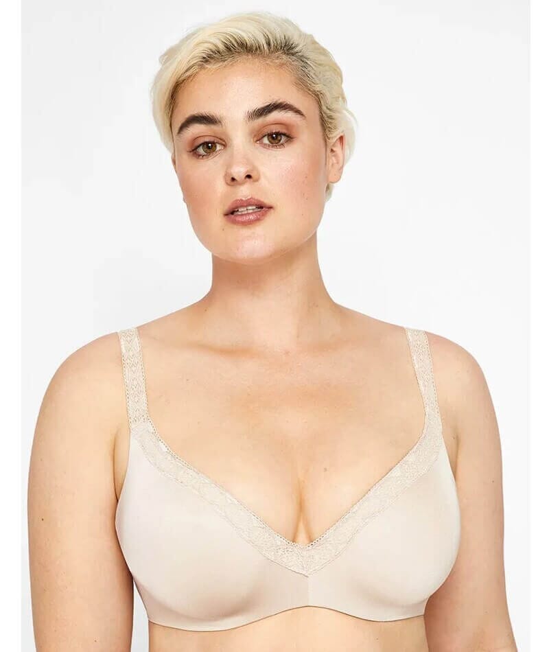 Berlei Barely There Luxe Contour Bra - Soft Powder Bras 32A 