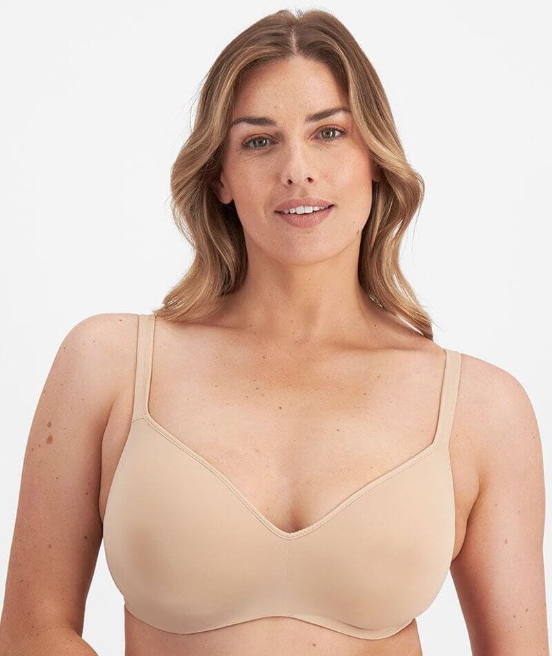 Berlei Barely There Wire Free Bra Nude 36DD YWKV PPN Plus Size