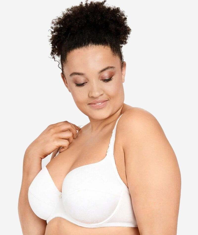 Berlei Classic Balconette Bra - White - Curvy Bras