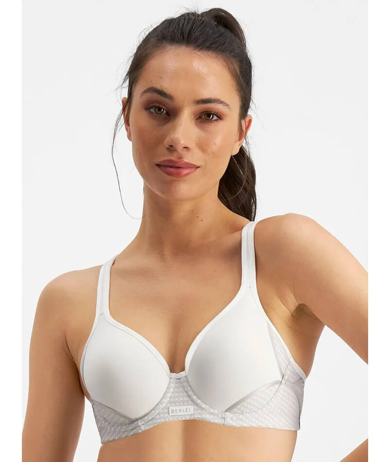 Berlei Electrify Mesh Contour Sports Bra - White